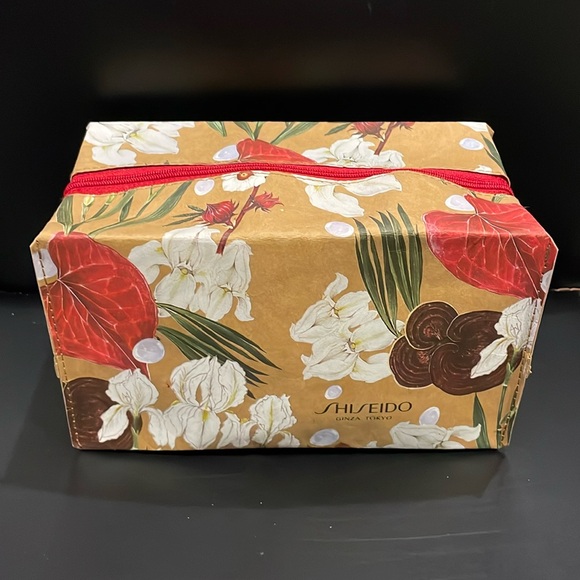 Shiseido Handbags - Brand New Shiseido Rectangular Paper Zippered Pouch